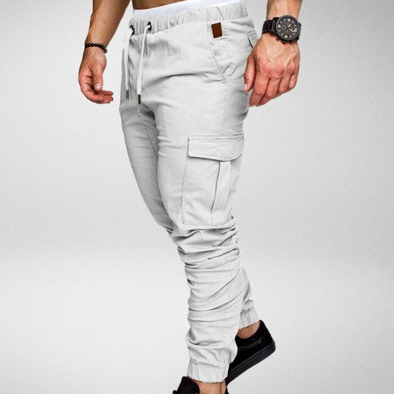 WW | Trousers with Elastic Waistband and Large Side Pockets