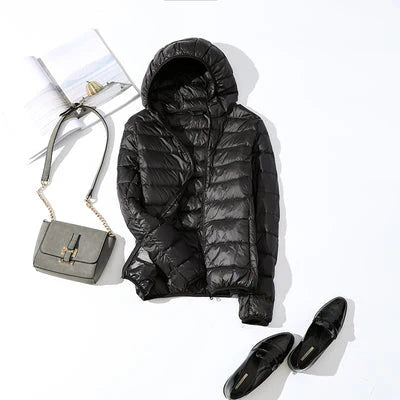WW | warme herbstjacke mit kapuze