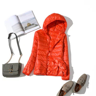 WW | warme herbstjacke mit kapuze