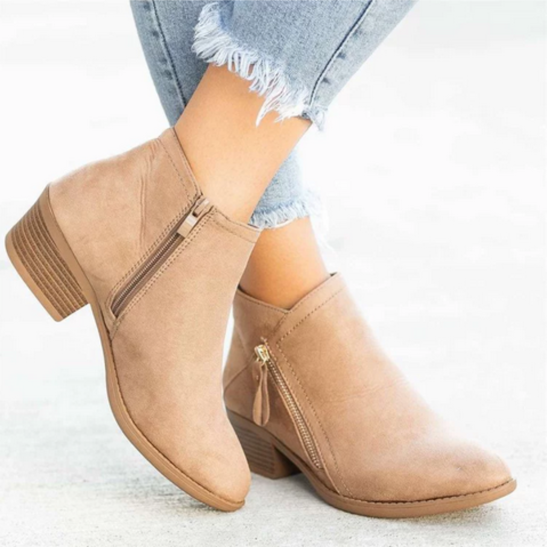 WW | Schicke Leder-Stiefeletten für den Alltagstil
