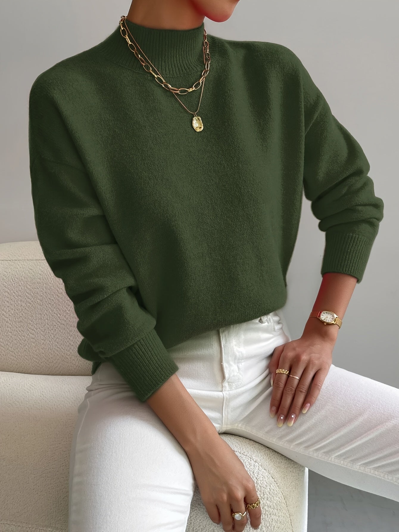 WW | elegant turtleneck sweater