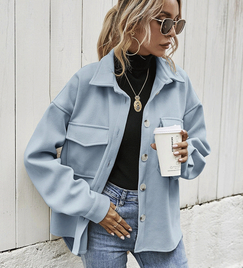 WW | Stylische & Funktionale Oversized Taschenjacke