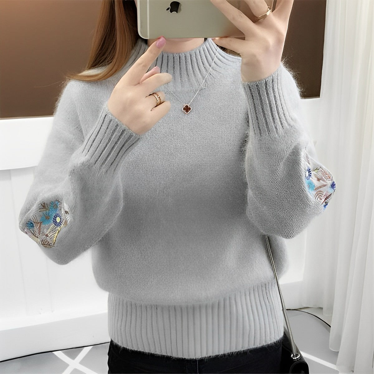 WW | Strickpullover Mit Lässigem Stil