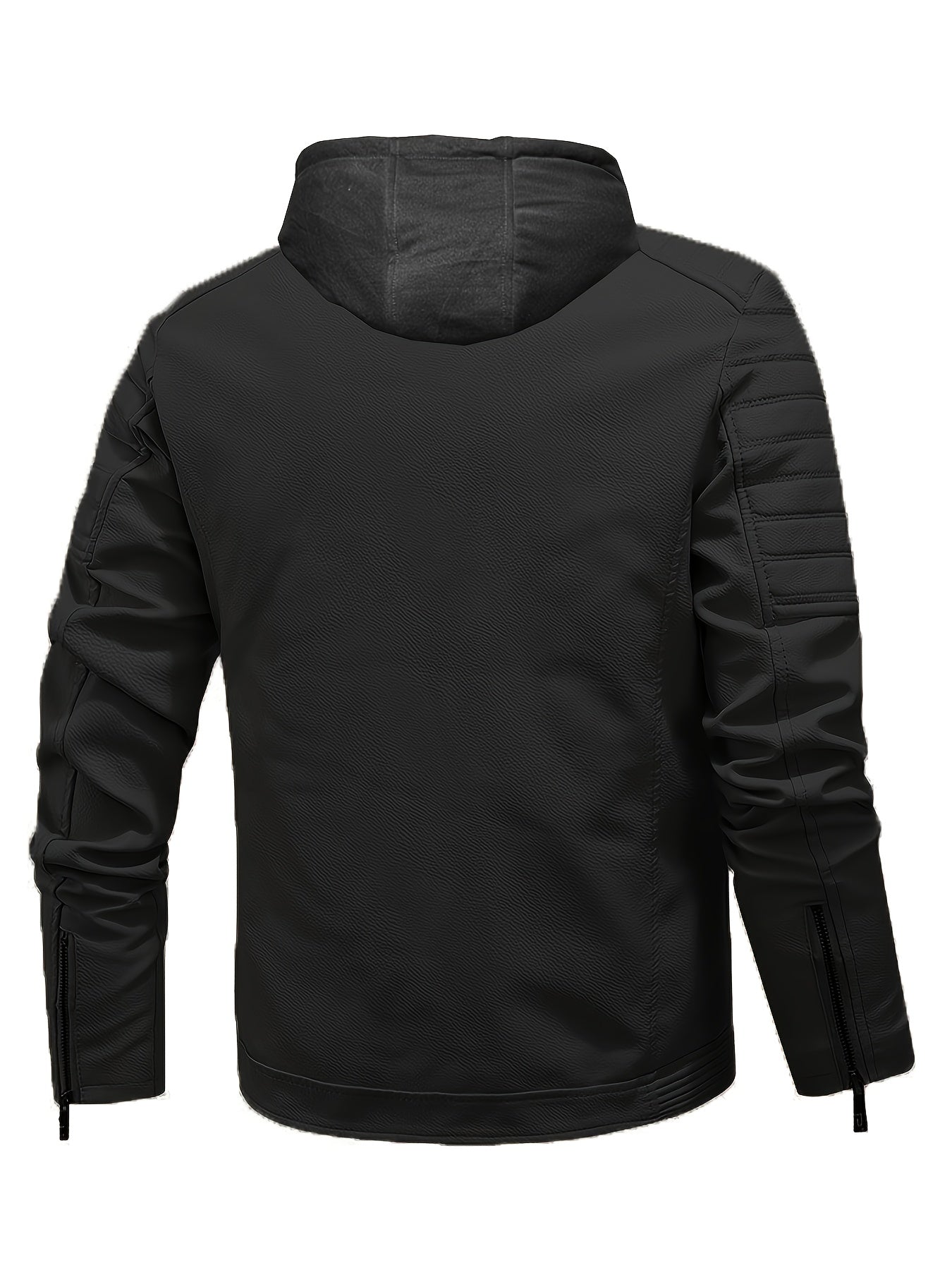WW | Modische Winddichte Lederjacke