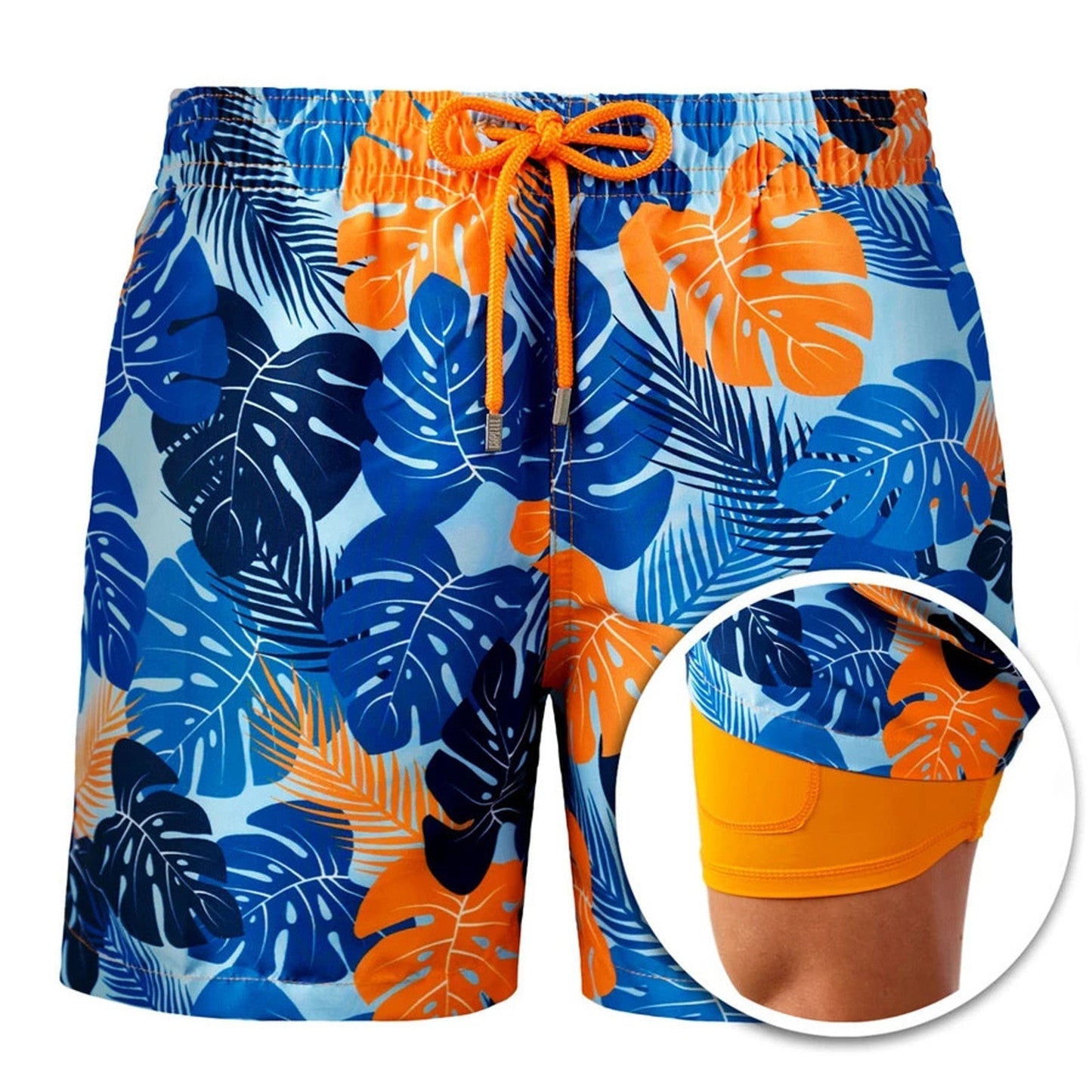 WW | Doppellagige Strandshorts Für Herren