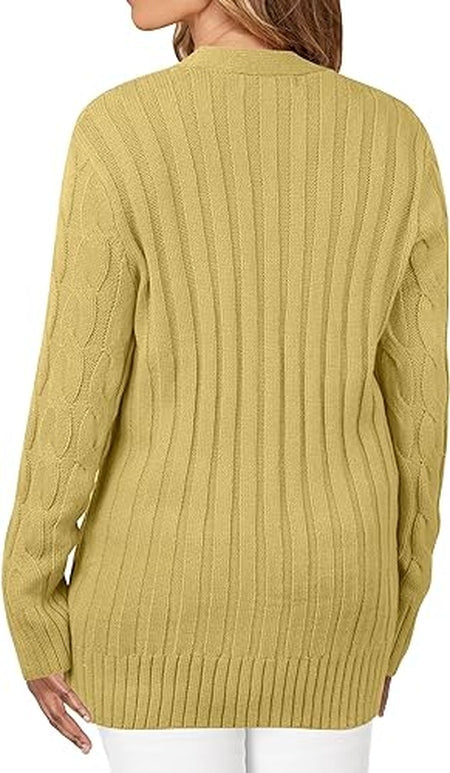 WW | Elegante Wollstrickjacke