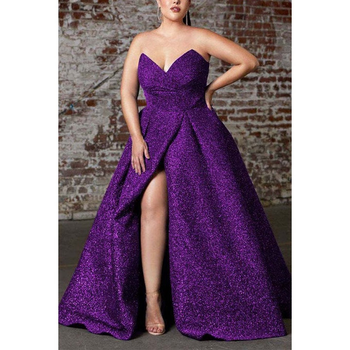 WW | Elegantes Langes Kleid Größe Groß