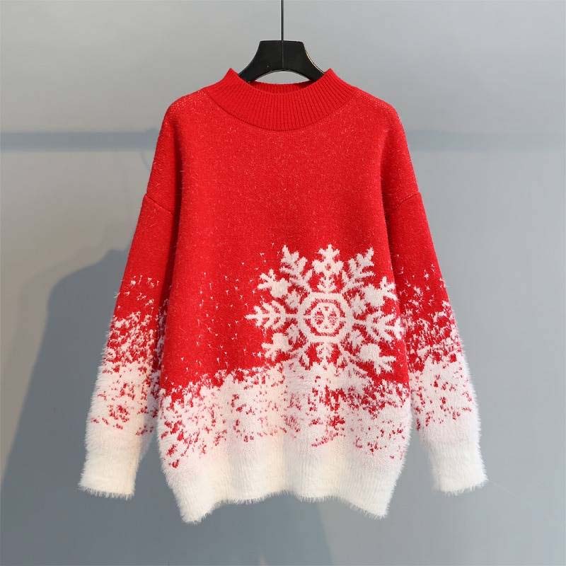 WW | Gemütlicher Weihnachtsstrickpullover für Damen