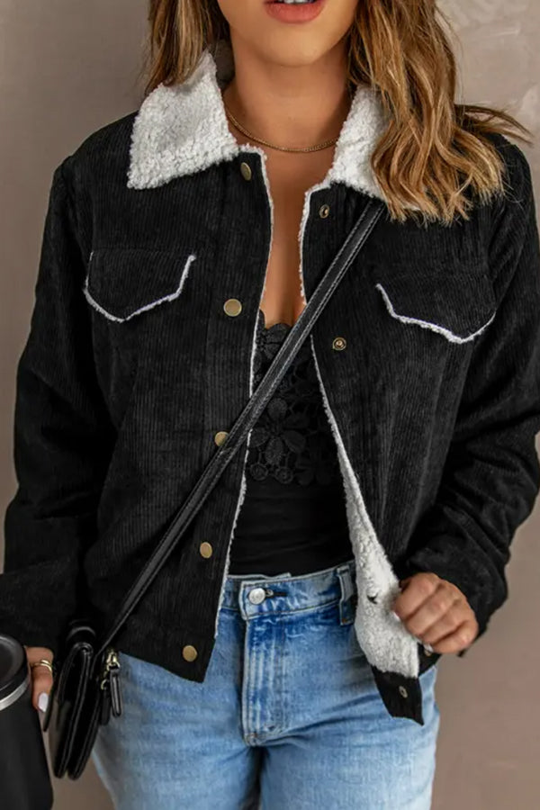 WW | Lambswool Patchwork Corduroy Jacket