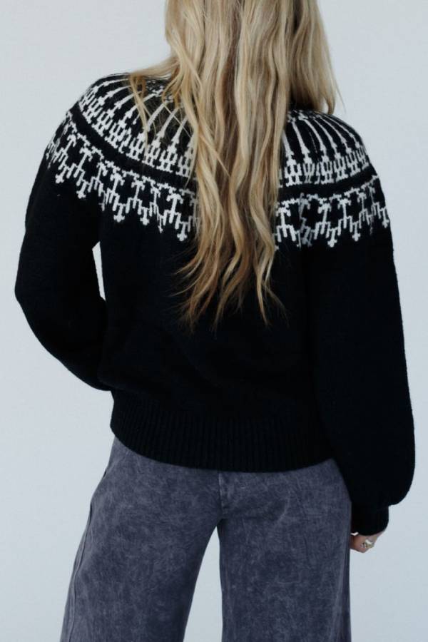 WW | Weihnachts Verdickte Rollkragen Langarm Gestrickter Pullover