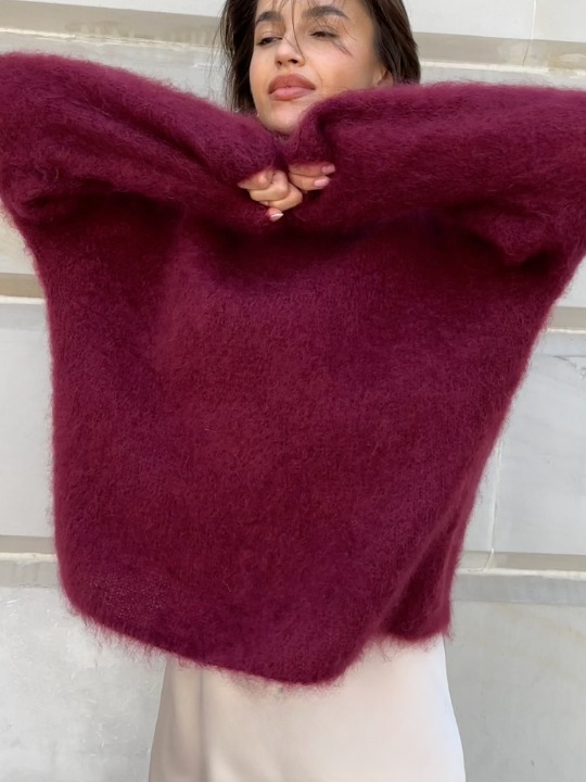 WW | Cozy soft mohair knit sweater