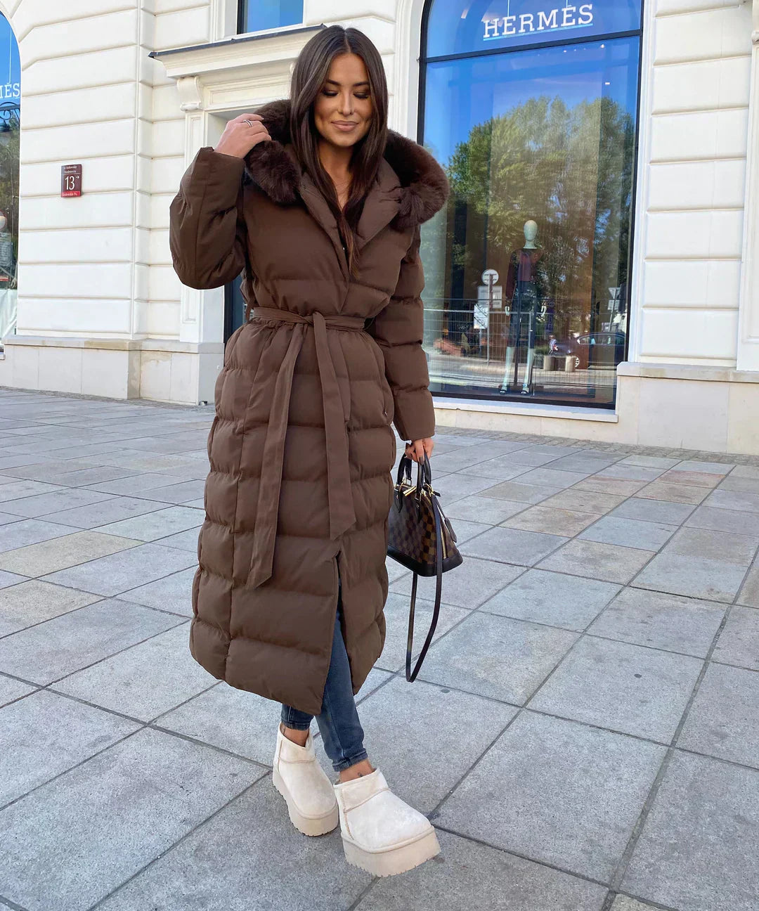 WW | wintermantel schwarz