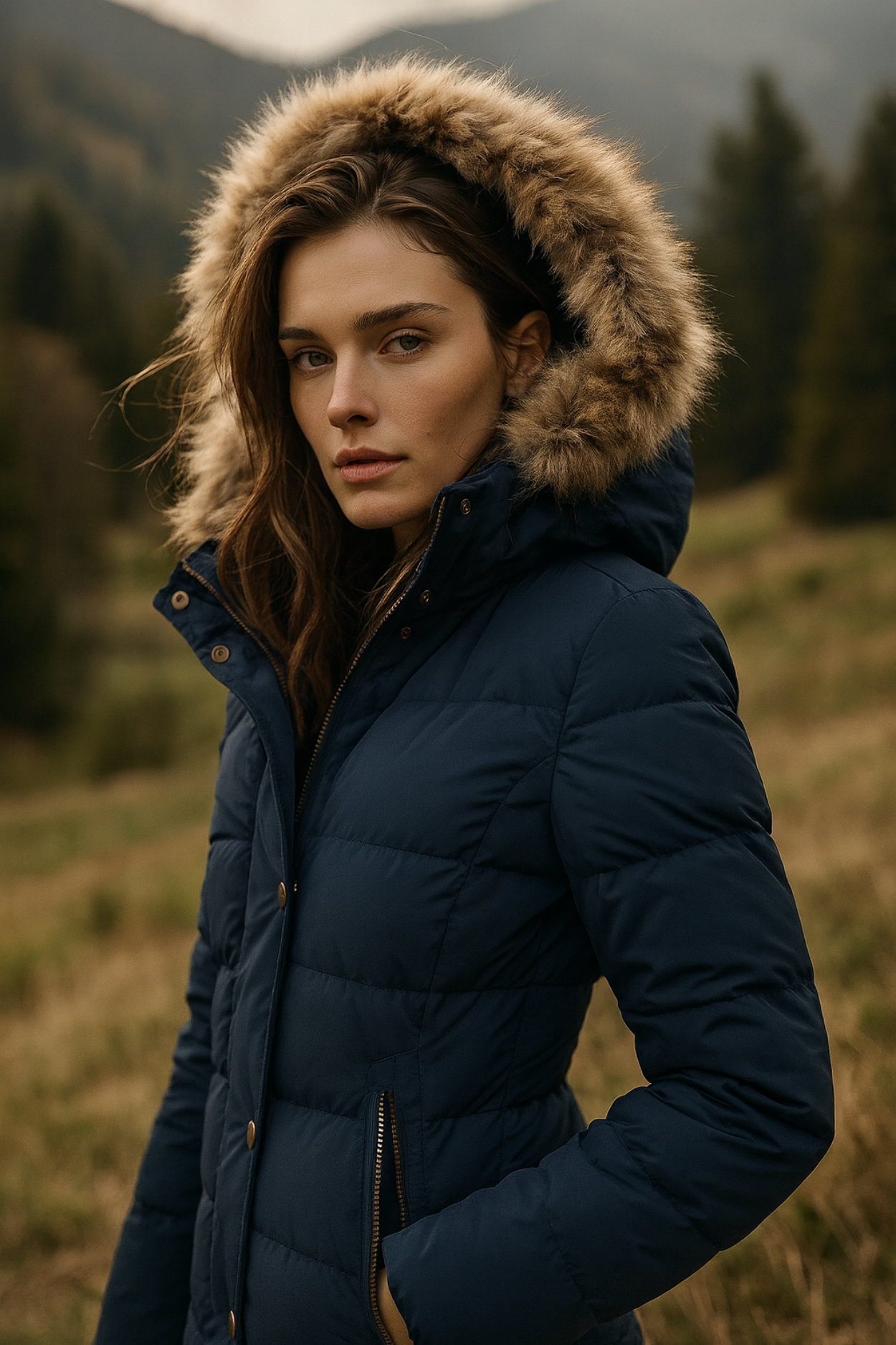 Annabeth | Hooded Puffer Jacket