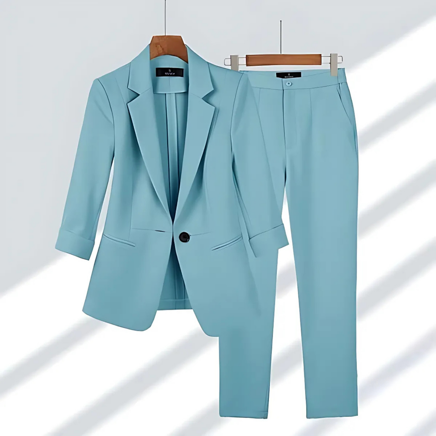 Sola Two-Piece Blazer Set - Mint
