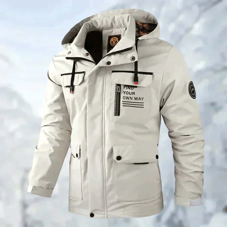 WW | Herren Wasserdichte Gänsedaunenjacke