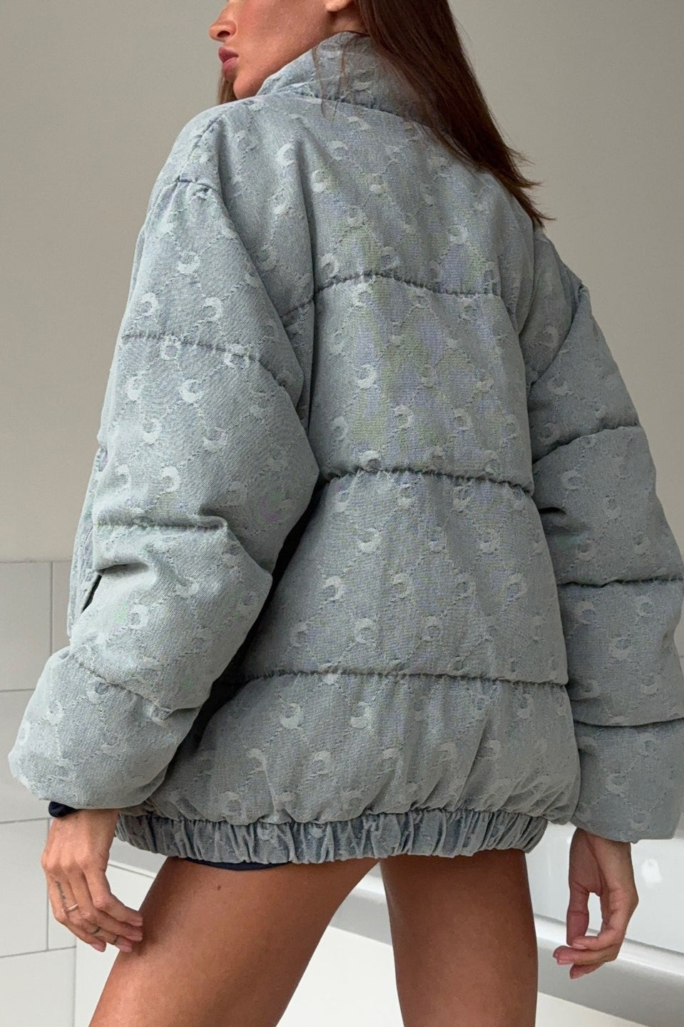 WW | Gewaschene Mond Pufferjacke