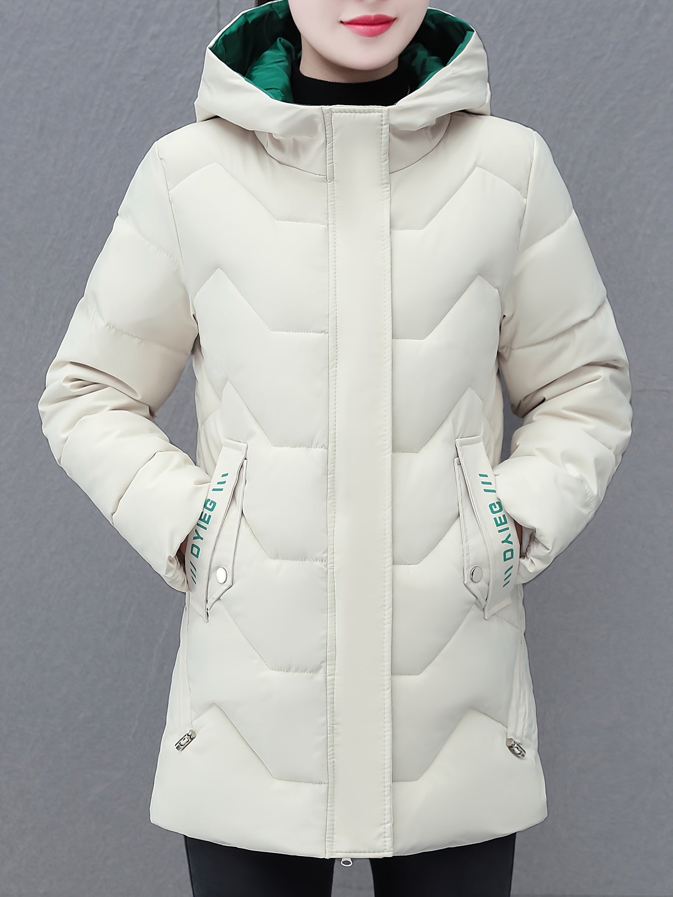 WW | Warm Long Puffer Winter Jacket with Hood for Women - Ideal for Winter