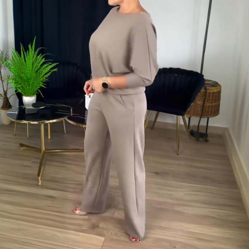 WW | Stylish 3-piece set consisting of a long cardigan, top and pants