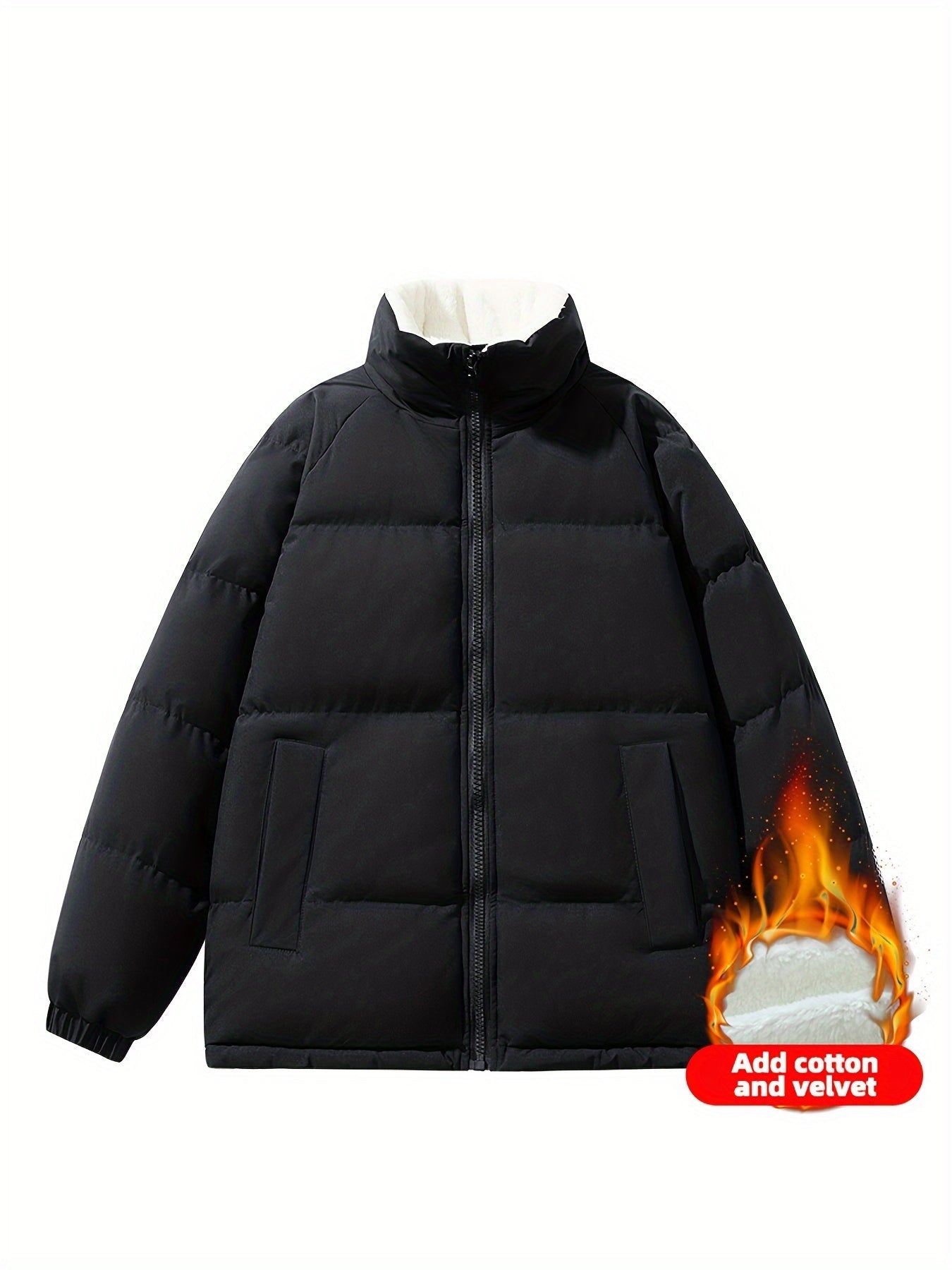 WW | Warm Fleece Puffer Winter Jacket for Women - Perfect for Outdoor Activities