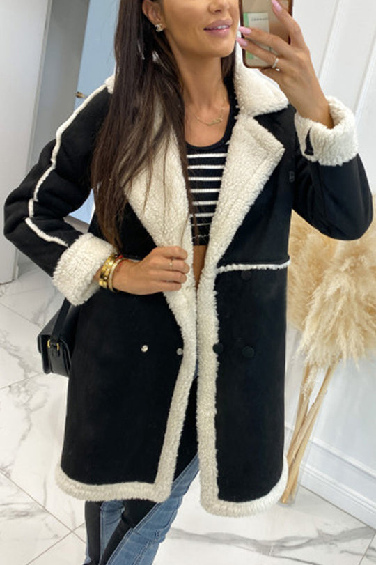 WW | Lammwolle Patchwork Freizeitjacke