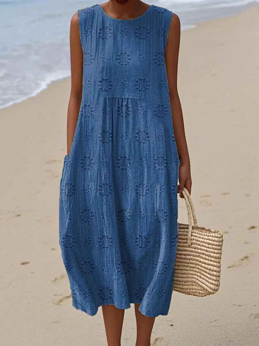 VanDeZaar® | Sleeveless Dress with Pockets