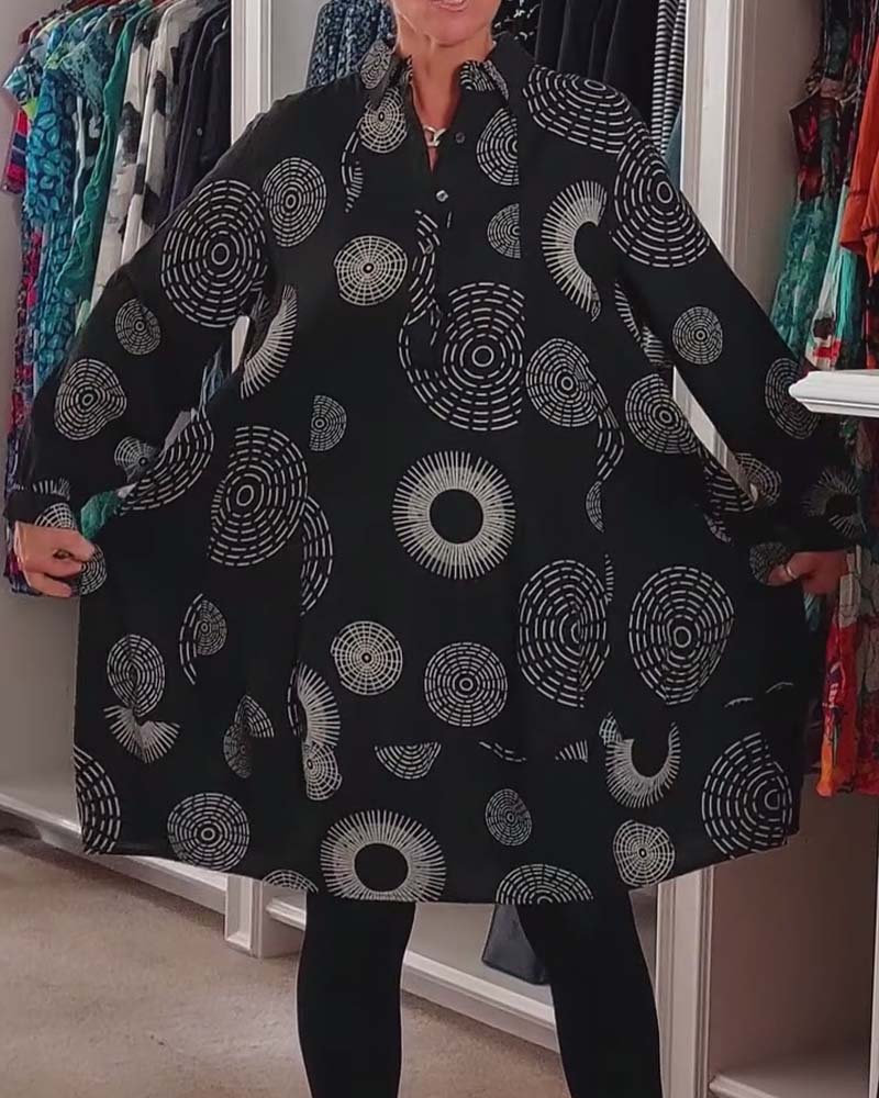 Alvaya™ | Geo-Chic Wrap Dress