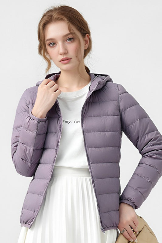 WW | Slim Fit Hooded Puffer Jacket