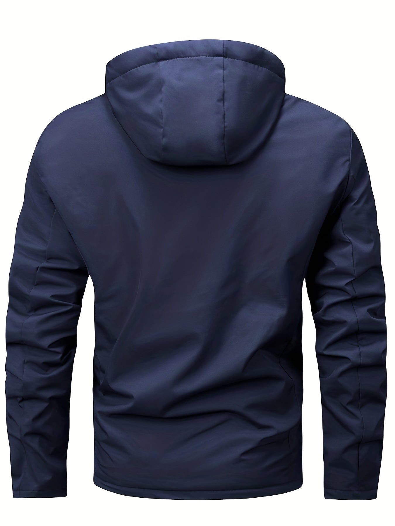 WW | Men's Fleece Hooded Jacket For Outdoor Activities - Perfect for Outdoor Activities