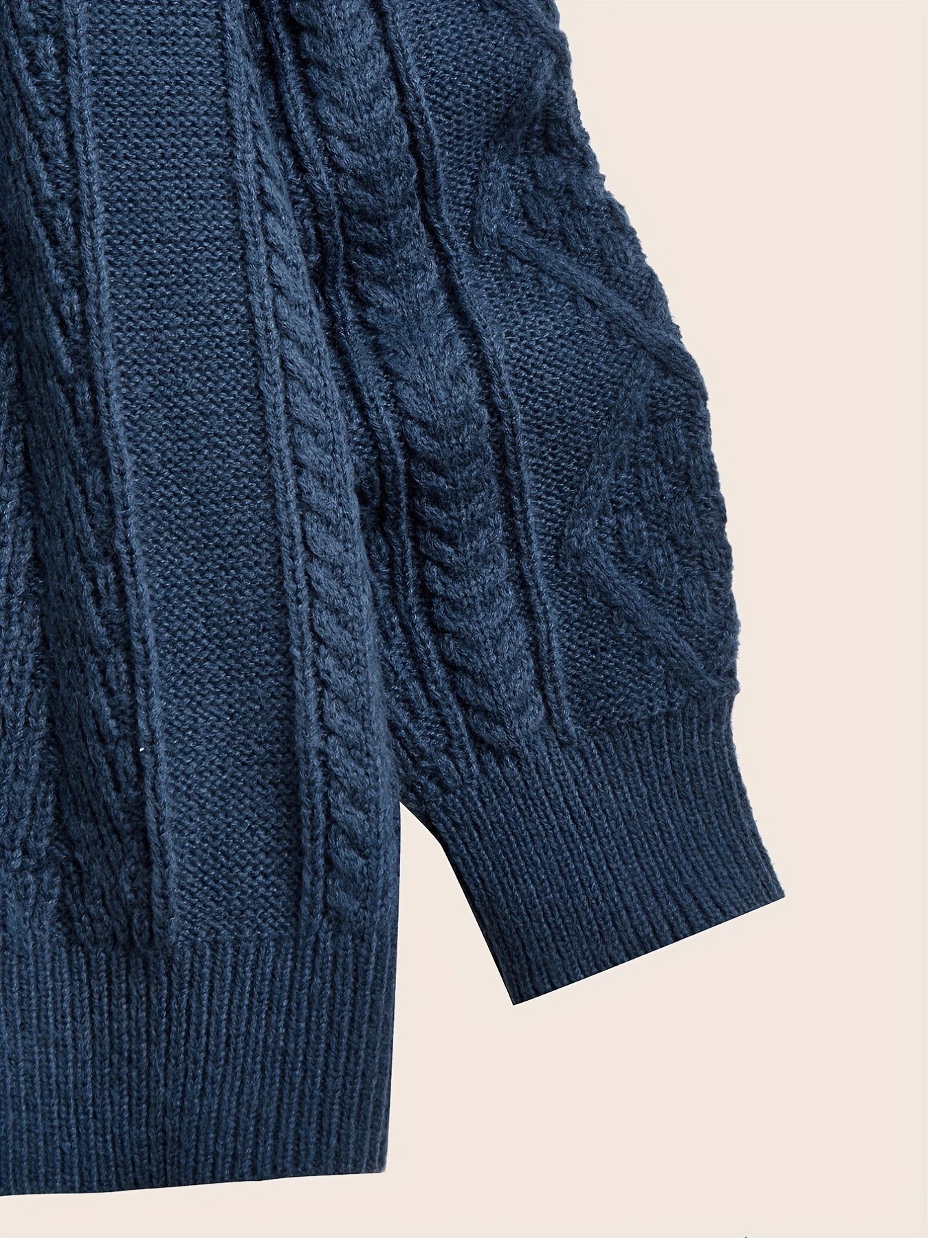 WW | Casual Cable Knit Sweater for Men
