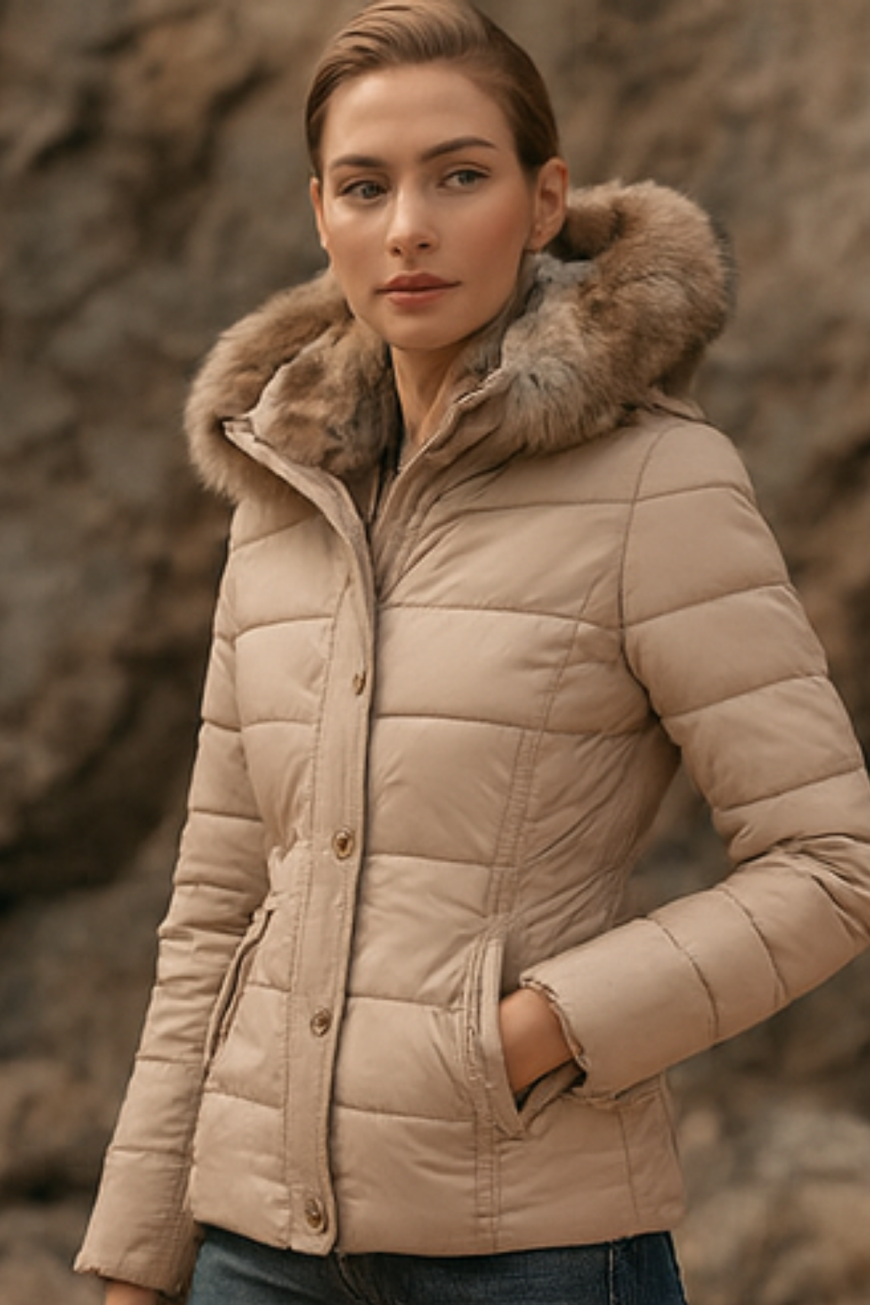 Annabeth | Hooded Puffer Jacket