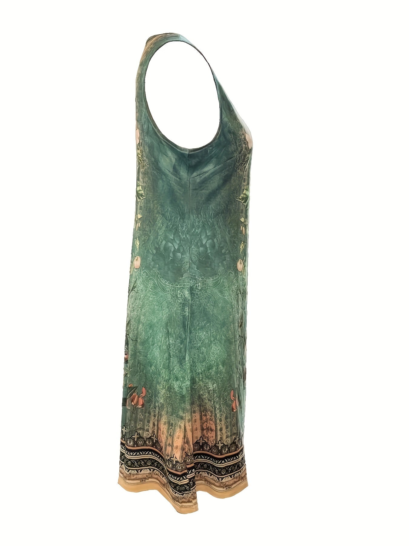 Floral V-neck dress