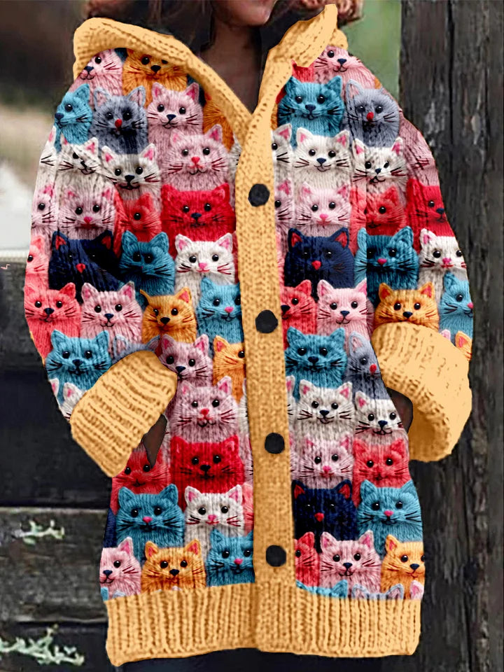 WW | Strickjacke &amp; fröhliche Cardigan mit Kapuze