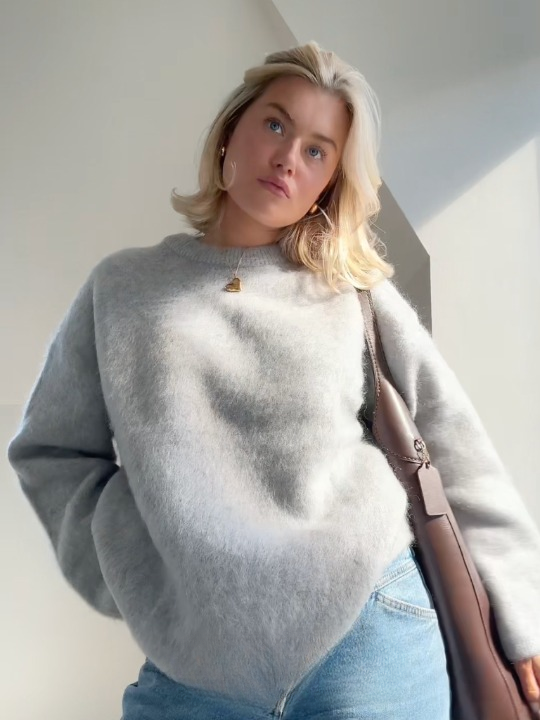 WW | Cozy soft mohair knit sweater