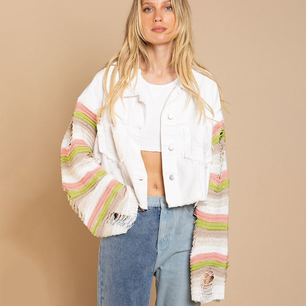 WW | Patchwork Cardigan for Women