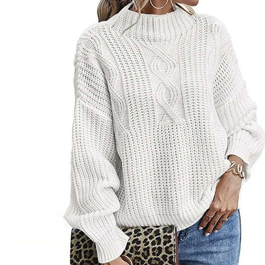 WW | Stylish Twisted Knit Sweater for Women