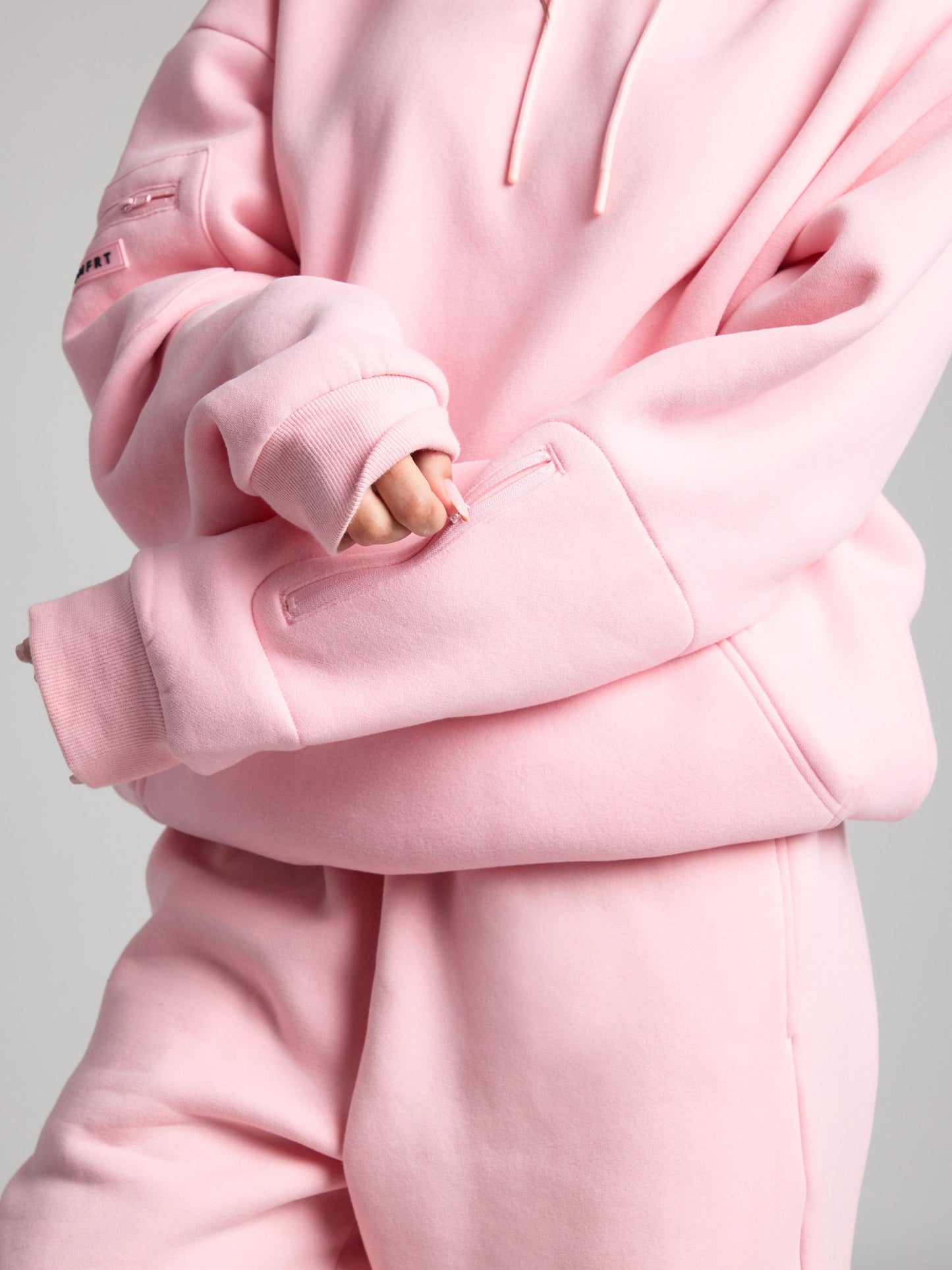WW | Cozy travel hoodie with airplane mode graphic