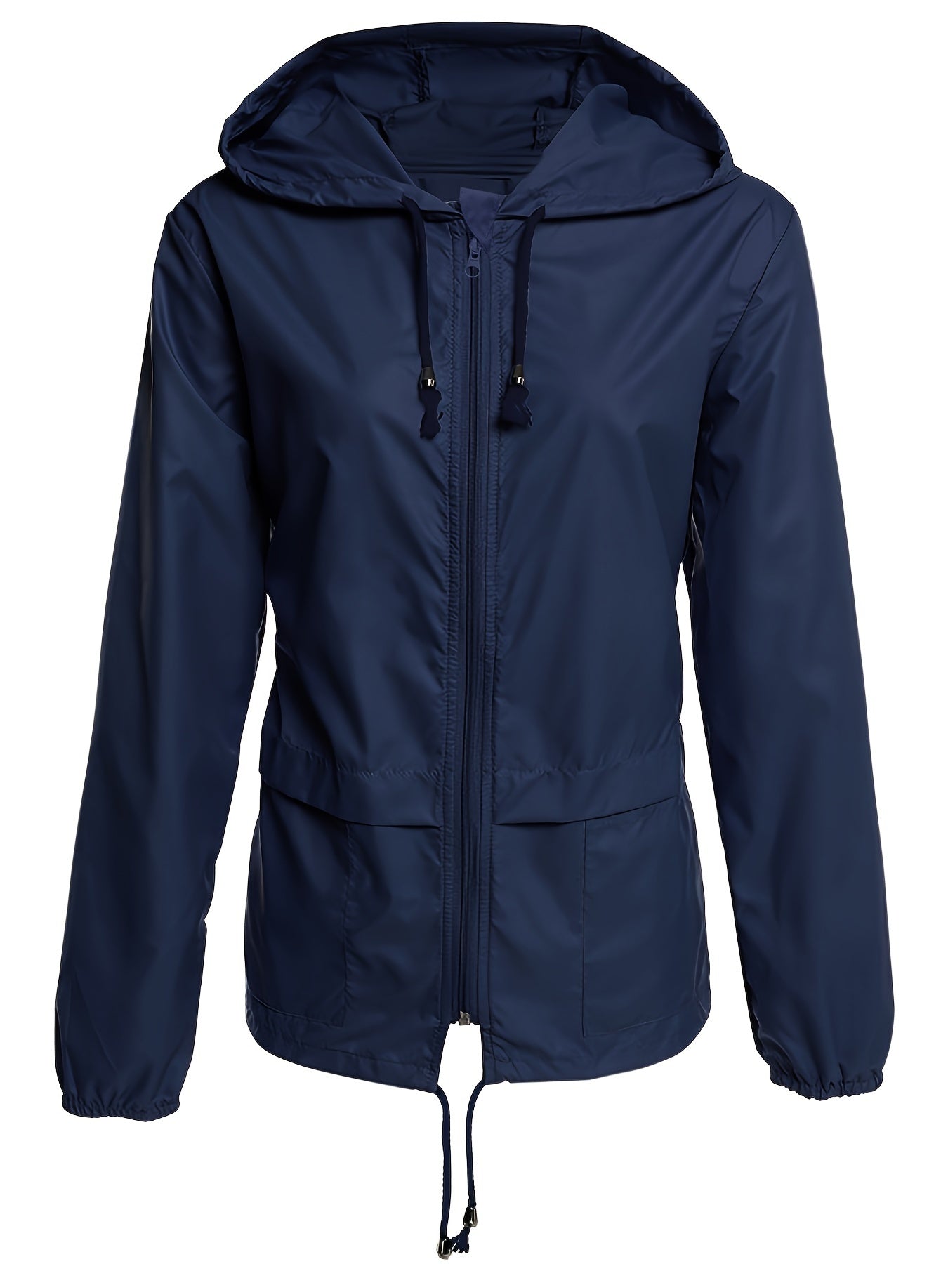 WW | Solid Long-Sleeve Windbreaker