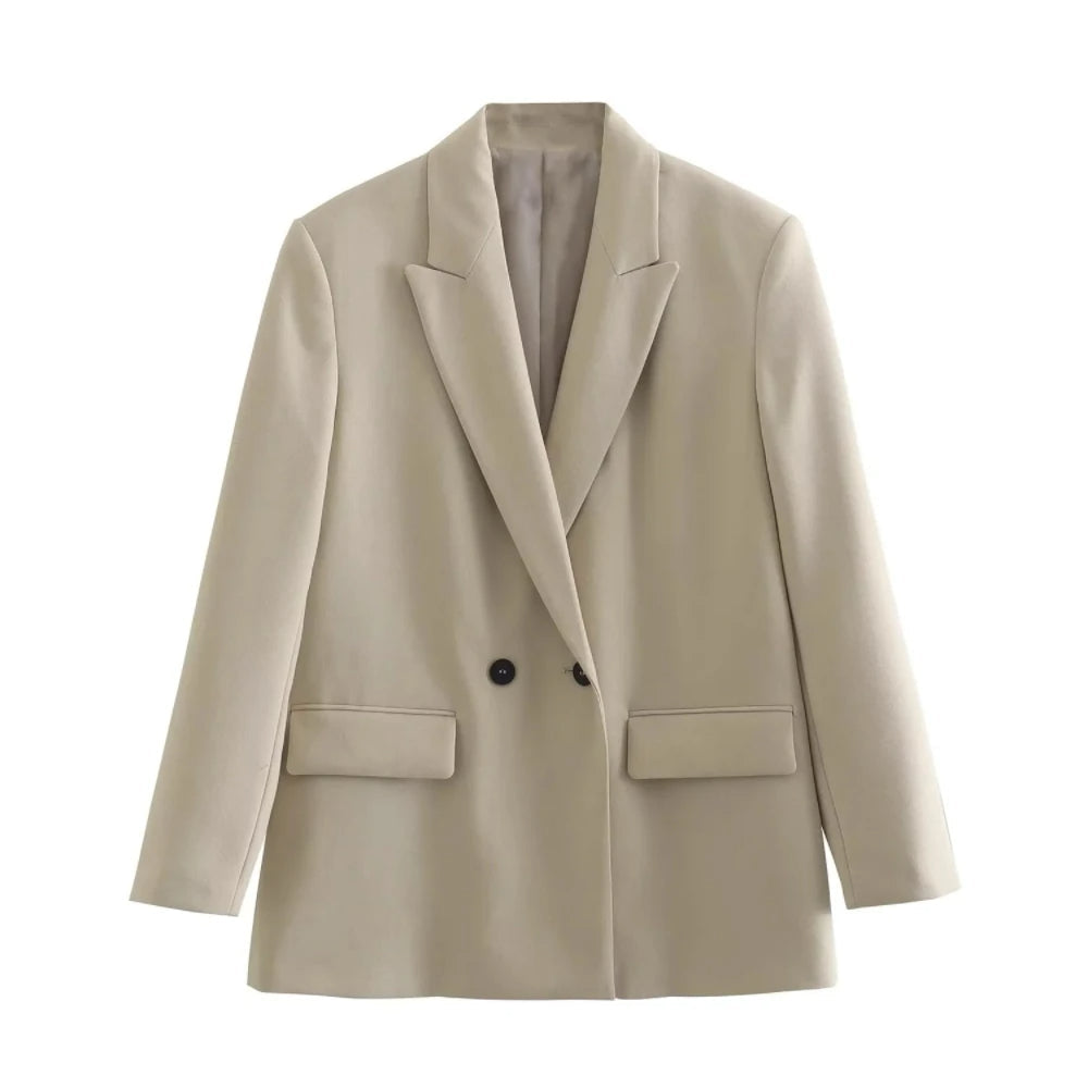 WW | Elegant Double-Breasted Blazer for Women