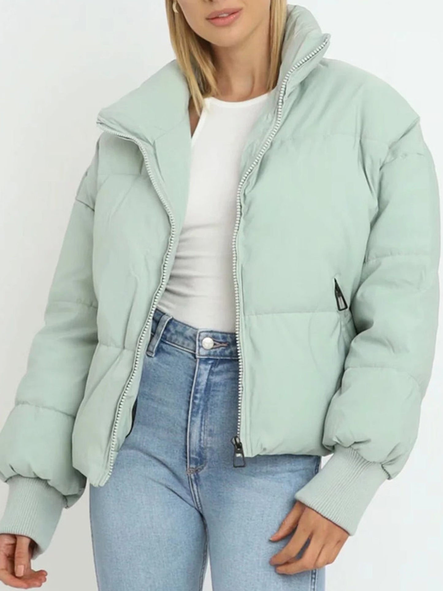 WW | Women's Cropped Puffer Jacket