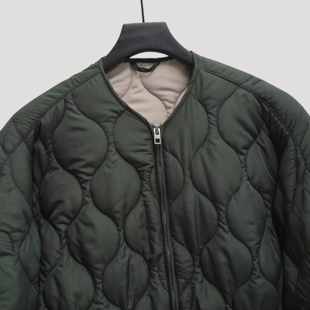 WW | Damen gesteppte Jacke gepolstert leichtgewichtiger Wintermantel