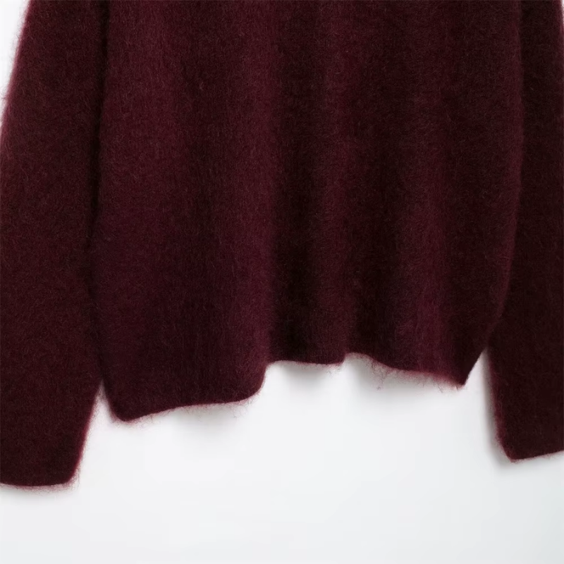 WW | Solid Crew Neck Sweater
