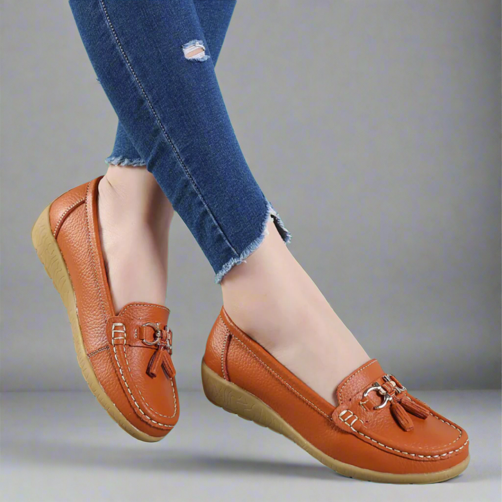 Heli™ | Handmade Comfortable Leather Moccasins
