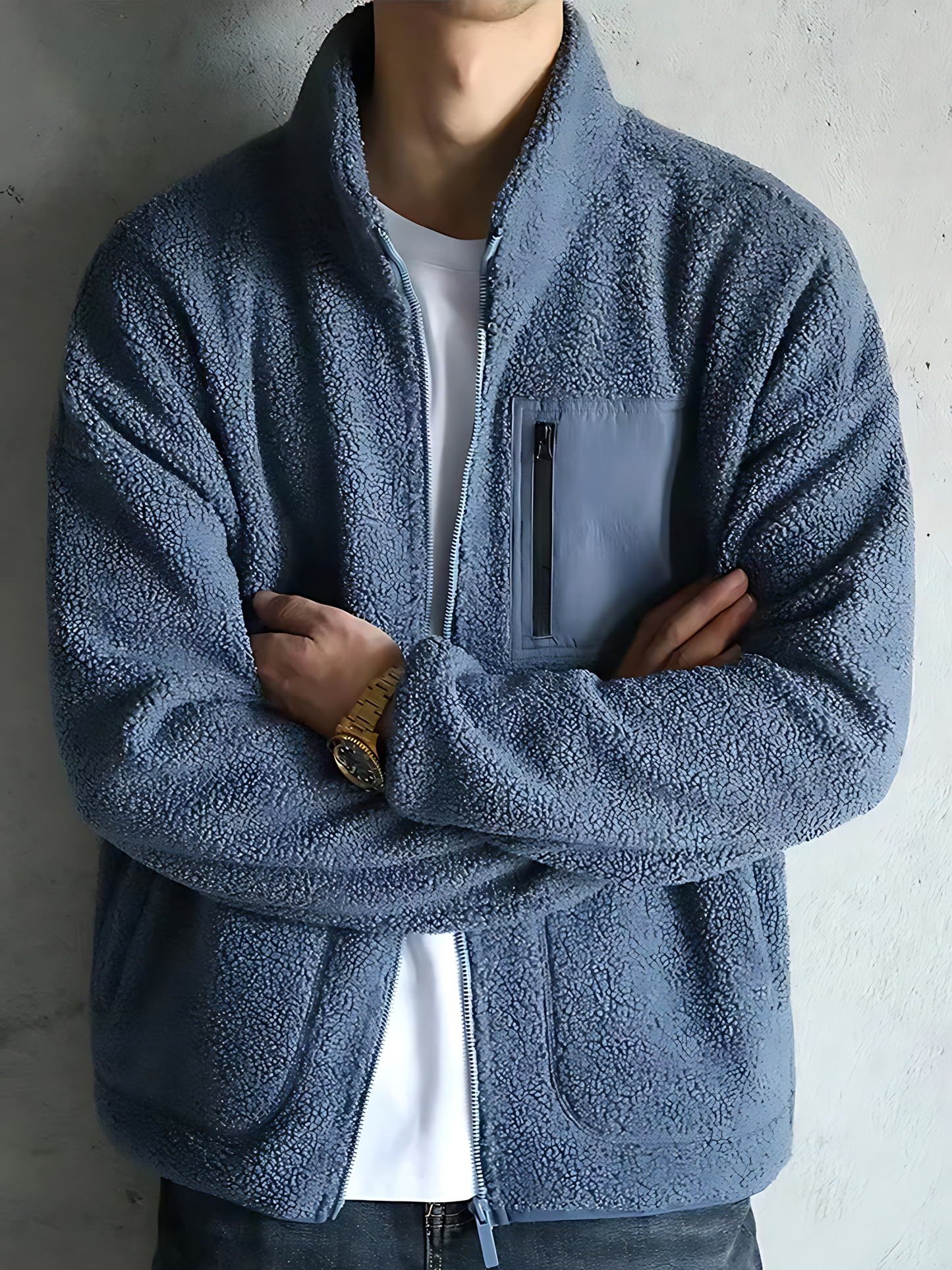 WW | Fleece Lining Men's Winter Jacket