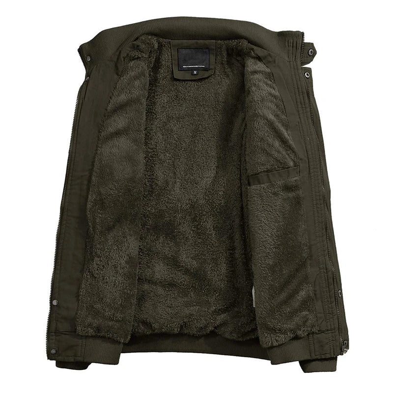 WW |  Trendige Bomberjacke mit Weichem Innenfutter für Herren - Perfekt für Alltag