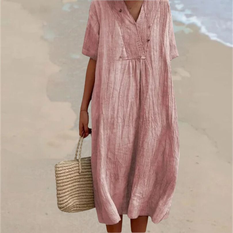 WW | Bequeme Kleid aus Leinen