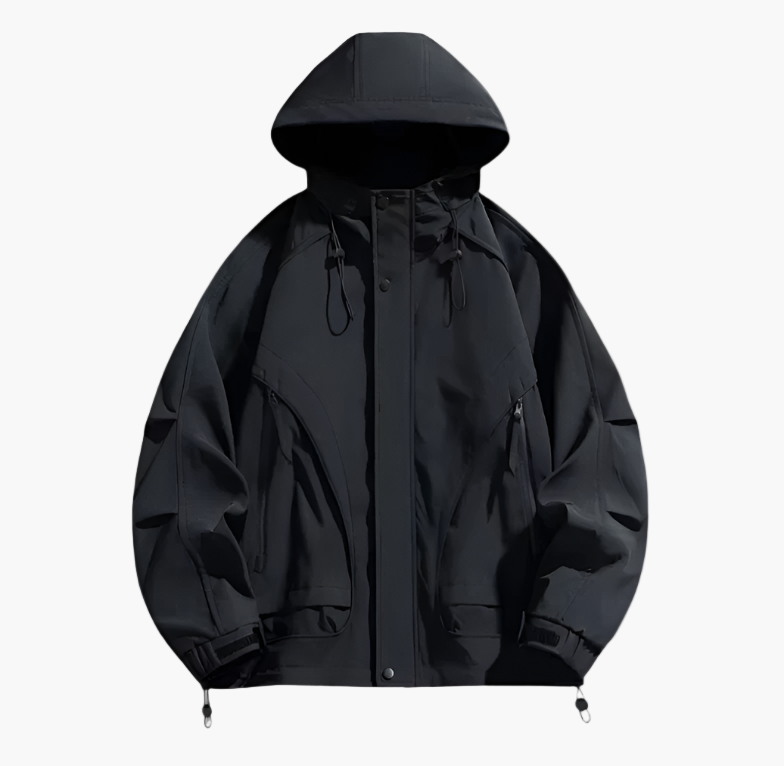 WW | Outdoor Funktionsjacke - Winddichte Regenjacke für Freizeit und Sport