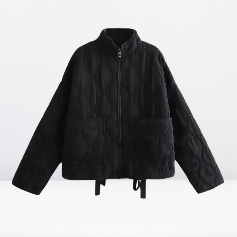 WW | Women's Padded Jacket with Drawstring & Zipper