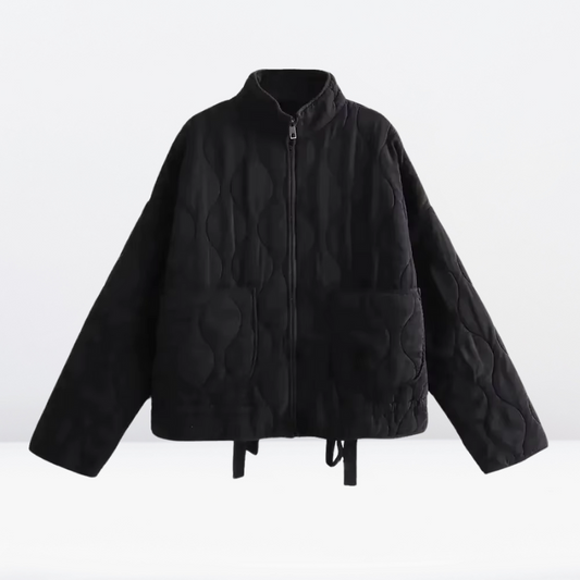 WW | Women's Padded Jacket with Drawstring & Zipper