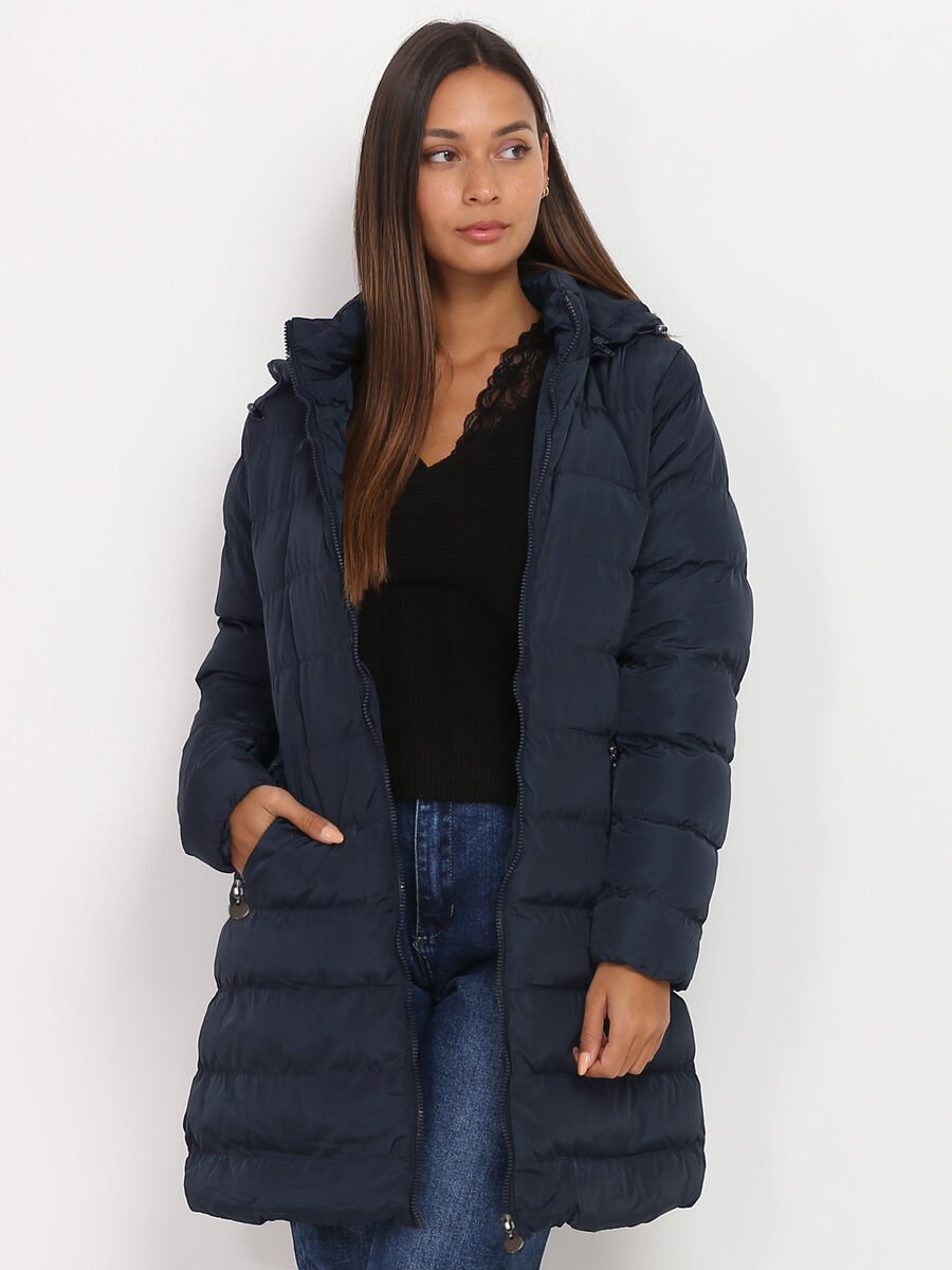 WW | Kapuzen-Puffer-Jacke - Wasserabweisend - Polyesterfüllung - Winterkomfort