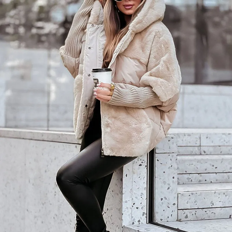 WW | Damen Warme Jacke Winterstil